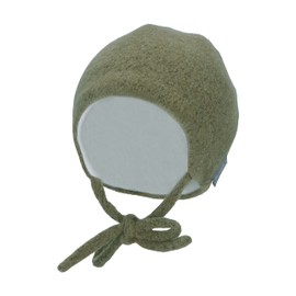 Sterntaler Boys' Beanie Melange Hat, dark green