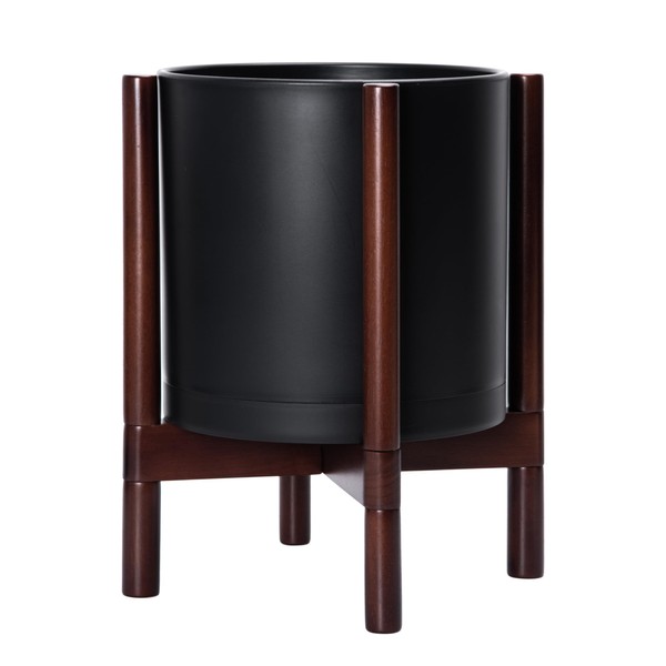 D'vine Dev Planter Pot with Stand - 12 Inch Plastic