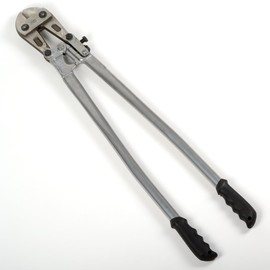 ATE Pro. Tools - 36" Heavy Duty Bolt Cutter, Drop Forged Cr-Mo Alloy Steel Blades, Ergonomic Non-Slip Handle, Cutter for Rebars, Chains, Locks, Wires, Bolts, Fence, Rivets