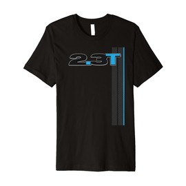 DOHC 4-cyl engine CAR 2.3L mk3 blue Premium T-Shirt