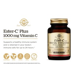 SOLGAR Solgar Ester-C 1000 Mg Vitamin C Capsules, Pack of 90