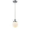 Innovations 916-1P-PC-G201-6 Transitional One Light Mini Pendant from Ballston Collection