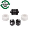 Mivos 2 x Hose Coupling for 3/4 Inch (19 mm)