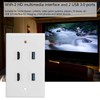 2 HD Multimedia Interface 2 USB3.0 Ports Panel Weld Free