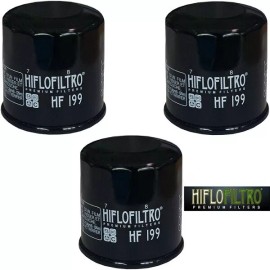 Hiflofiltro® HF199 - 3pk Premium Oil Filter for Indian/Polaris