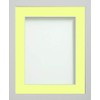Frame Company Allington Range White Picture Photo Frame with Lemon Bon Bon Mount * Choice of Sizes* NEW