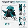 2-Way Garden Hose Splitter for Outdoor Faucets – Leak-Resistant Dual