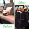 HIAHXC Car Bin Foldable Hanging Car Trash Bin with Storage