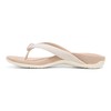 Vionic Mattie Women's Flip Flop Supportive Sandal Cream - 6.5