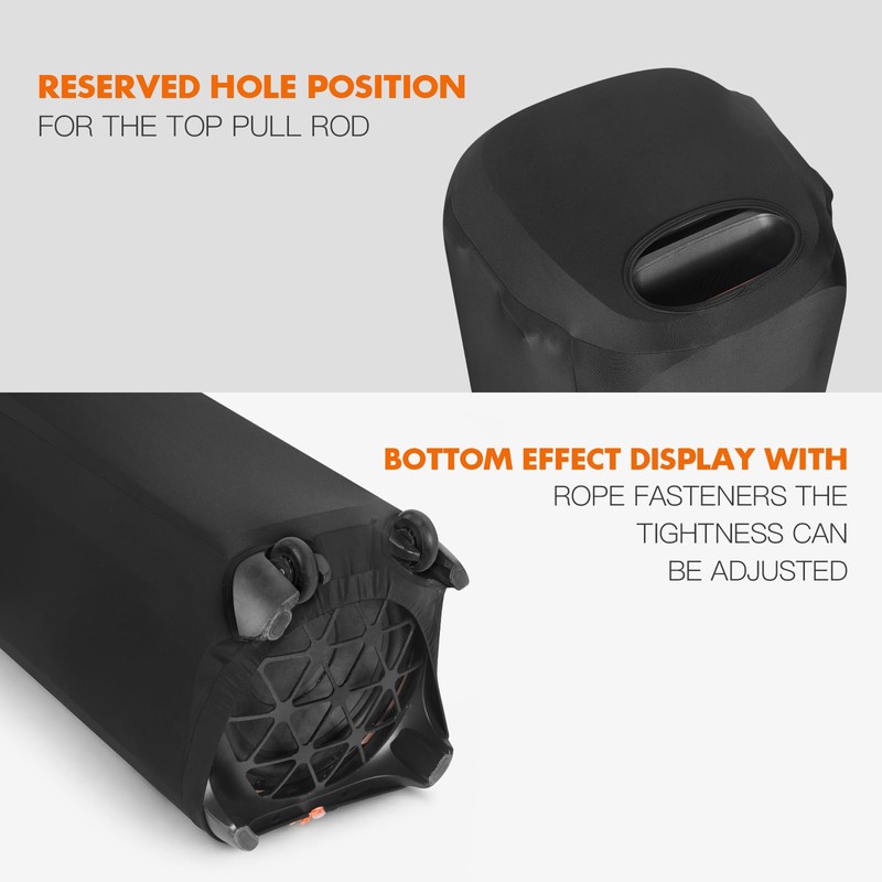 OCXLLEATLY Soft Dust Cover for JBL Partybox 710/720 Portable Speaker