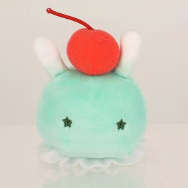 Sanei Cream Soda Yumemiushi Umi Ushi Dream Sea Bunny Slug Plush Doll Toy NWT JP