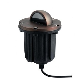 Kichler 15499CBR Transitional One Light In-Ground Finish, 4.25 inches, Centennial Brass