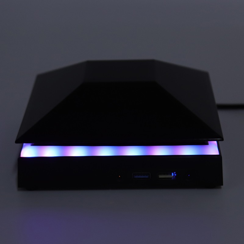 Console Cooling Fan 12W 3 Wind Speeds Touch Switch Adjustable