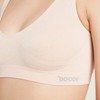 Boody Seamfree Crop Bra, Black / XL