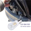 JOMITOP BA15S Led light Bulb 3000K 3W AC12V/DC12-24V 1156 1141