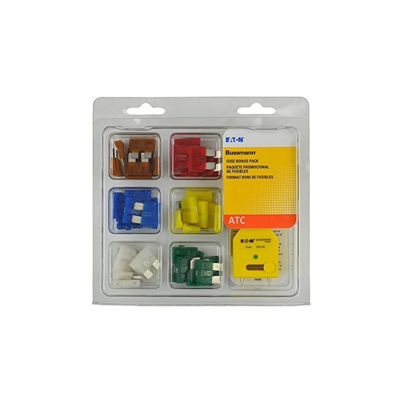 Bussman NO.44 42 Piece Buss ATC Blade Fuses Bonus Pack