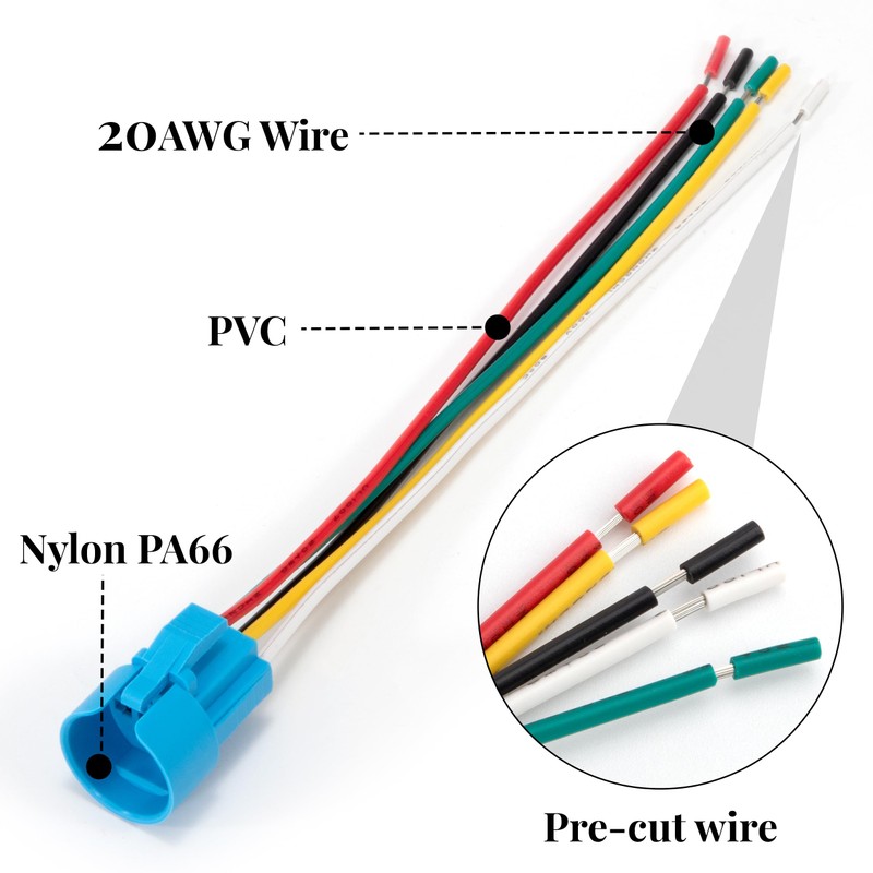 GUNGY Pressure Switch Connection Cable 19 mm Button Switch Waterproof