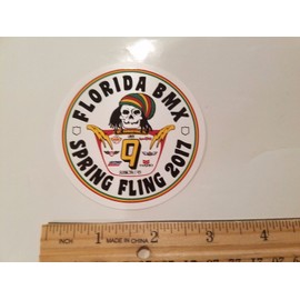 FLORIDA BMX SPRING FLING 2017 STICKER