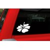 Chroma 3642 Hibiscus White Die Cutz Decal