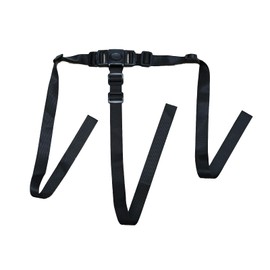 3 Point Harness Seat Belt Stroller Harness Safety Harness Belt, Adjustable Harness Strap for High Chair and Pushchair, Universal 3 Point Harness Belt for Child Kid, Black