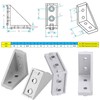 20Set 2040 Corner Bracket Connector for 2040 Aluminum Extrusion Accessories