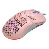 Mouse Gamer Rosa Game Factor MOG601 Óptico Alámbrico 32000 DPI