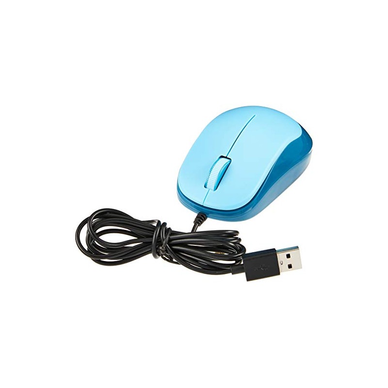 Elecom M-Y8UBBU Blue LED Mouse EPRIM Wired 3 Buttons Blue