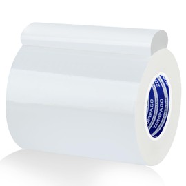 ZOMPAGO Heavy-Duty White Duct Tape - 3.2in x 66FT,Strong Waterproof Adhesive & UV-Resistant,No Residue,Home Repair Tape,Industrial Packaging,Carpet Tape,Outdoor Use,DIY Projects,All-Weather Duct Tape