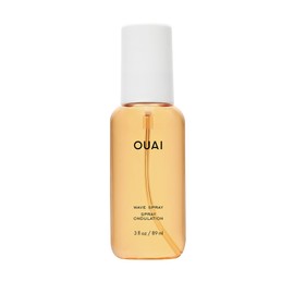 OUAI OUAI Travel Size Wave Spray - Texture Spray for Hair with Coconut Oil and Rice Protein - Adds Texture, Volume & Shine for Beach Waves - Paraben Free, Safe for Color & Keratin-Treated Hair (3 fl oz)