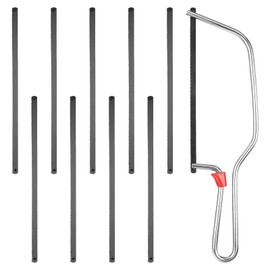 Small 6 Inch Hacksaw with 10 Blade,Hacksaw for Metal Cutting,Hand Handsaw for Plastic Metal Wood Cutting Saw