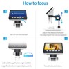 Digital Electron Microscope 4.3in 1000x 2MP USB Industrial Repair Inspection