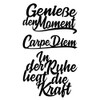 Ideen mit Herz Cutting Dies | Fonts | Carpe Diem