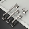 Amerdeco 10 Pack Brushed Satin Nickel Cabinet Pulls 5 Inch(128mm)