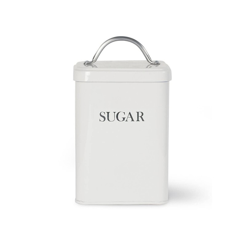 Garden Trading Original Sugar Canister Crafted in Powder Coated Steel