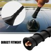 Antena corta negra de 17,78 cm para Chrysler Dodge Jeep
