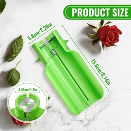 2 Pcs Rose Thorn Stripper Tool,Rose Thorn Stripper Tool Used for Removing Leaves, Gardening and Flower Arrangement,Flower Shop,Wedding,Home,Daily