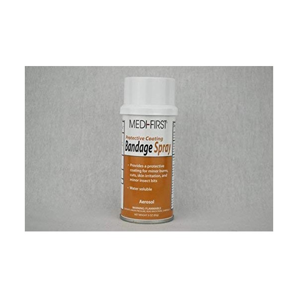 Medi-First Bandage Spray with Aerosol 3 Oz. Can 1 Each by Medique - MS60905