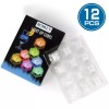Nonley Light Up Ice Cubes, 24 Pack Multi Color Led