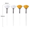 Jaimela Face Mask Brushes [Pack of 4] Mask Brush Fan