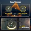 Camping String Lights 33ft 100LED, 4 in 1 Rechargeable 100LED