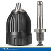 S&R Keyless SDS Drill Chuck 2-13mm 1/2-20 UNF with Adapter