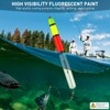 QualyQualy Fishing Floats, Weighted Catfish Pole Floats, High Visibility Wood