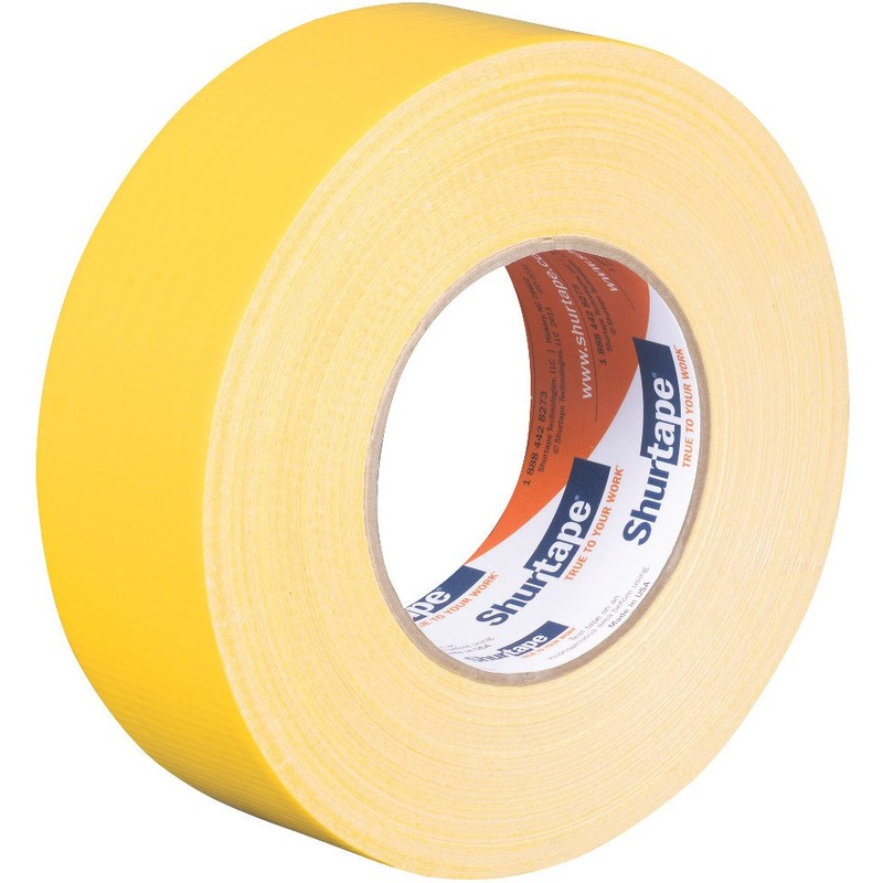 Shurtape PC 618 Performance Grade, Colored Cloth Duct Tape, Excellent