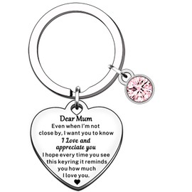 TTOVEN Mothers Day Gifts Mum Gifts Mum Keyring Birthday Gifts for Mum