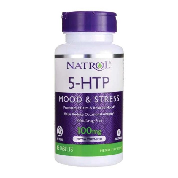 Natrol 5-Htp Time Release 100 mg 45 Tabs