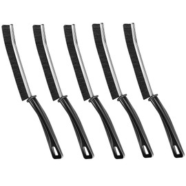 Crevice Cleaning Brush, Pack of 5 Hard Bristle Corner Cleaning Brushes, Multifunctional Gap Cleaning Tool, Grout Brush for Home, Kitchen, Groove Gap, Window, Door Rail