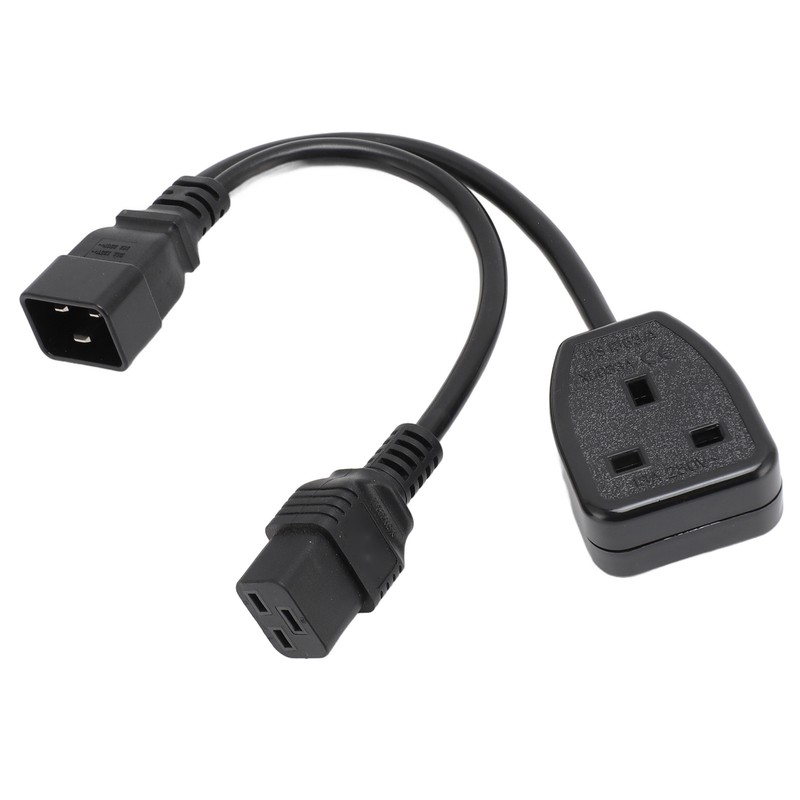 IEC320 C20 Male to C19 Female Power Cable PVC Y