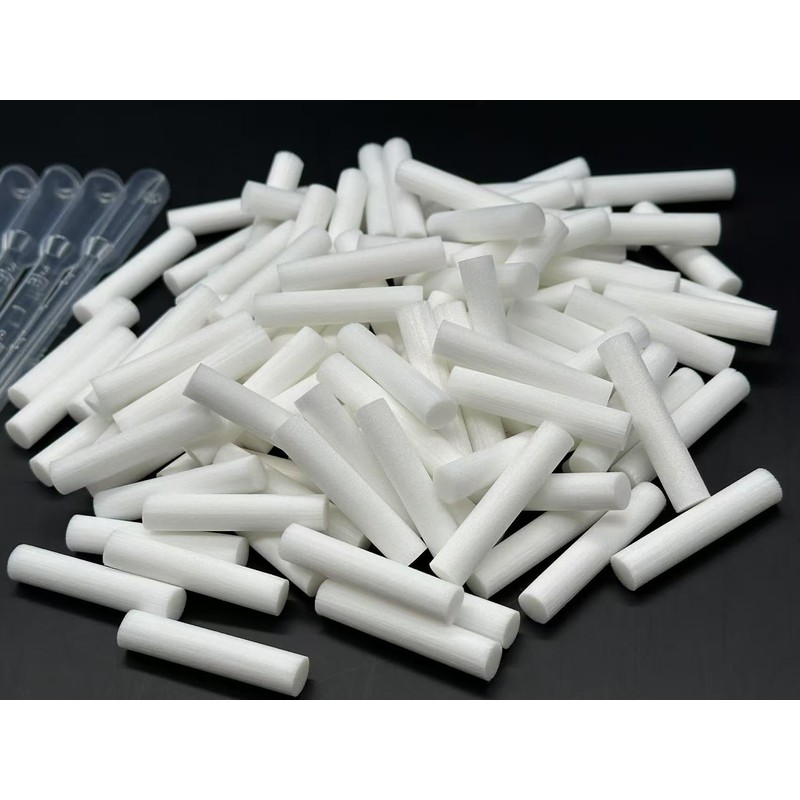 ZIOJOVK110 Pack Wick Essential Oil Inhaler Replacement Kit, 4 cm