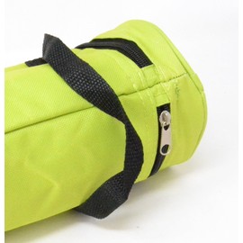 Portable Cooler Bag 3L Green with Strap for Beach Camping Bottle Refrigerator