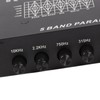 Car Audio Equalizer 5 Bands Tuning Crossover Amplifier Graphic EQ